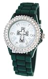 41ycFVTPiwL. SL160  Geneva Womens Cross Tattoo Watch With Silicone Strap