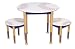 Baby : Trend Lab Baseball Table and Two Stool Set