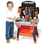 Black & Decker Jr Kids Power Workshop Workbench + Tools, 50+ Accessories and Birdhouse
