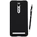 ASUS zenfone 2 ZE550ML / ZE551ML case, KuGi ® High quality ultra-thin PC Hard Case Cover with fee screen protector for ASUS zenfone 2 ZE550ML / ZE551M smartphone (Black)