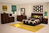 Bedroom Furniture Set in Somptuous Cherry - South Shore Furniture - 3156-BS ....