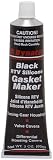 Pro Seal 80046 Black RTV Silicone Instant Gasket. 3 oz.