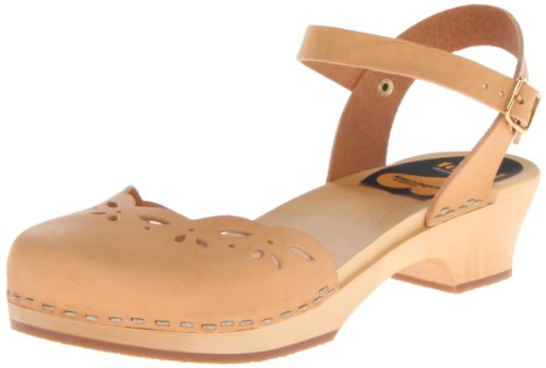 Swedish Hasbeens Haga Sandals Natural 5 UK