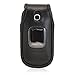 Turtleback Fitted Case Made for Samsung Gusto 3 Flip Phone Black Leather Rotating Removable Belt Clip