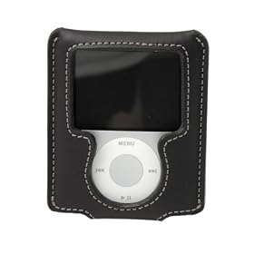Avenue-D Leather Sleeve for iPod nano 3rd gen.（ブラック）[LS-NAN-BLK-03]