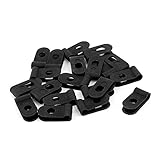 uxcell ナイロンケーブルクランプ CC-0モデル ナイロン ナイロン製ケーブルクランプ