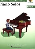 Piano Solos Book 4 - Book/CD Pack: Hal Leonard Student Piano Library (Hal Leonard Student Piano Library (Songbooks))