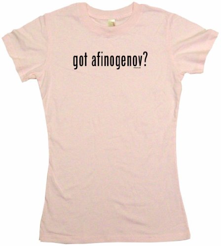 got afinogen? Women's Tee Shirt Medium-Pink Babydoll (petite fit)