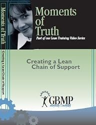 Moments of Truth - Creating a Lean Chain of Support: A GBMP Lean Training DVD