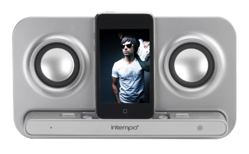 Intempo Digital IDS 05S Silver 2.1 Speaker and Docking station with Remote control