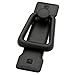 Liberty Flat Black Ring Pull with Backplate, Cabinet Handles and Drawer Pulls for Kitchen Cabinets and Dresser Drawers, 2 1/4 inch, 62077BK, Cabinet Hardware, Single Pack