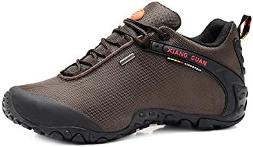 Mens Flexible Trail Shoes Walking Outdoor For Hiking Brown