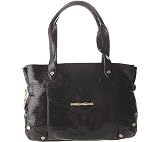 41ycWWUkbkL._SL160_ - Elaine Turner Womens Voyager Kate City Tote Lizard Leather Handbag - leather-clutch-purse