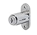 FJM Security 3779-KA Plunger Lock with Chrome Finish, Keyed Alike