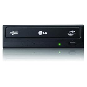 LG Electronics 24X SATA DVD+/-RW Internal Drive GH24NS50 (Black)