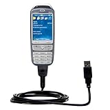 Classic Straight USB Cable for the HTC Faraday with Power Hot Sync and Charge capabilities - Gomadic Brand w/ TipExchange Technology
