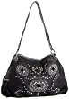 KATHY Van Zeeland Sparkling Lights Hobo,Black,one size