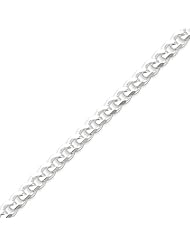 Sterling Silver 7mm Curb Chain - 20 Inch