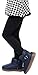Kids Girls Cotton Colorful Fleece Lined Legging Pants