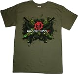 Gears of War 3: Lancer Guns Military Green T Shirt