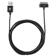 Extra Long Black iPod / iPhone 3G, 3GS, iPhone 4 USB Charge and Sync Cable, More Than Double the Length of the Standard Cord - 2m (6.5ft) Long
