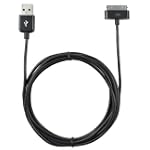 Extra Long Black iPod / iPhone 3G, 3GS, iPhone 4 USB Charge and Sync Cable, More Than Double the Length of the Standard Cord - 2m (6.5ft) Long