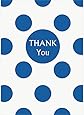 Royal Blue Polka Dot Thank You Notes, 8ct