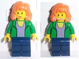Review LEGO  / LEGO SPIDERMAN MINI-FIGURE - MARY JANE - MJ GREEN OUTFIT