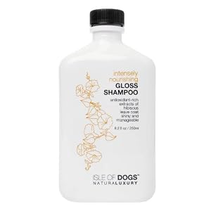Isle of Dogs NaturaLuxury Intensely Nourishing Gloss Dog Shampoo for Intense Shine, 250 ml