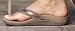 Orthaheel Women's Tide Thong Sandals (8, Bronze)