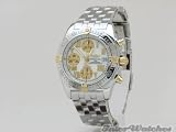 BREITLING Windrider Chrono Cockpit Automatic Mens Watch in Steel and 18K Yellow Gold B1335812/A598