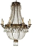 LAMPS BEAUTIFUL Crystal Chandeliers, Masterpiece Eight Light Chandelier by Savoy House--Excellent customer service--see our feedback.