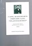 Capt. Hatfield's private log Plantagenet : emigrants from Plymouth to Sydney, 1856