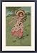 Framed Prints of Spring Girl of 1814 by Florence Hardy from Mary Evans