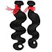 Eayon Hair ®Brazilian Virgin Remy Hair Extension Body Wave Natural Color Unprocessed Human Hair 2 Bundles