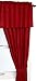 Nautica Tuck Dobby Window Valance, Red