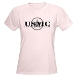 USMC - I Support Son-in-Law Marine corps Women's Light T-Shirt by CafePress