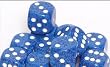 Speckled 16mm d6 Water Pipped Dice