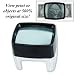 Large 5X Printer's Magnifier - See Print, Phone Numbers at 500% Size