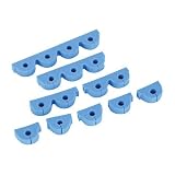 Wire-keeps Foam Wire Keepers, Medium, Blue (Bag) by DEAN & JAMES LLC