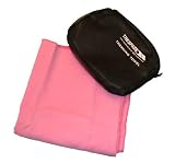 Trespass Microfibre Travel Towel Pink