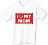 I LOVE MY MOM Youth T-Shirt (for Kids) in Various Colors