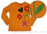 Agatha Ruiz de la Prada Clothing - Agatha Ruiz de la Prada Orange Beaded Cotton Top