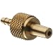 Male Luer Fitting to Tube Brass Tube ID 3/32" .105" Barb OD