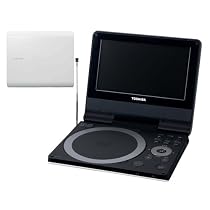 TOSHIBA ポータロウ 7V型ワイド液晶 ポータブルDVDプレーヤー ワンセグ録画対応モデル SD-P73DTW シェルホワイト
