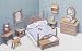 Sweet Dreams Bedroom All Wood Furniture Kit