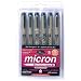 Pigma Micron Earth/Heritage 6-Color Pen Set