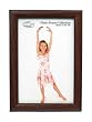 Inov8 British Made Traditional Picture/ Photo Frame A4, Value Dark Oak