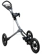 LINKSMAN GOLF X3 Three Wheel Golf Push Cart Navy 3 wheeled