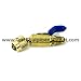 Yellow Jacket 93827 Ball Valve 5/16" Sae Male Fl. X Female Fl.